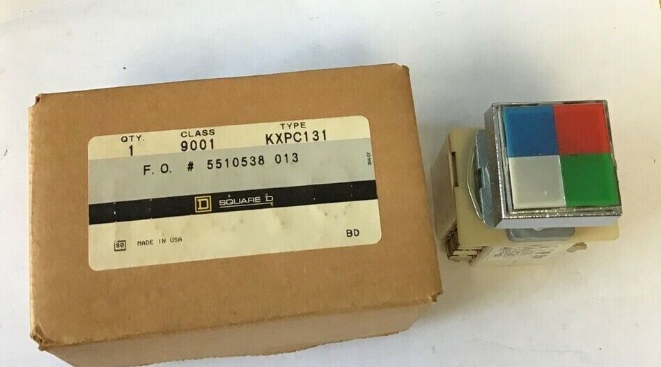 SQUARE D 9001 KXPC131 QUAD PILOT LIGHT