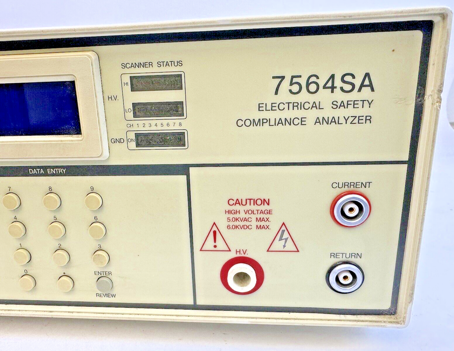 ASSOCIATED RESEARCH INC - 7564SA - QUADCHECK II - ELEC. SFTY COMPLIANCE ANALYZER