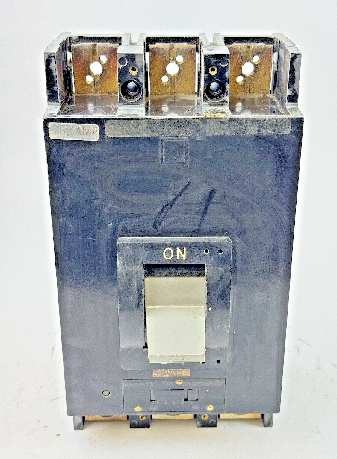 SQUARE D - LHL36250 SER. 3-MOLDED CASE CIRCUIT BREAKER -250 AMP, 3 POLE, 600 VAC