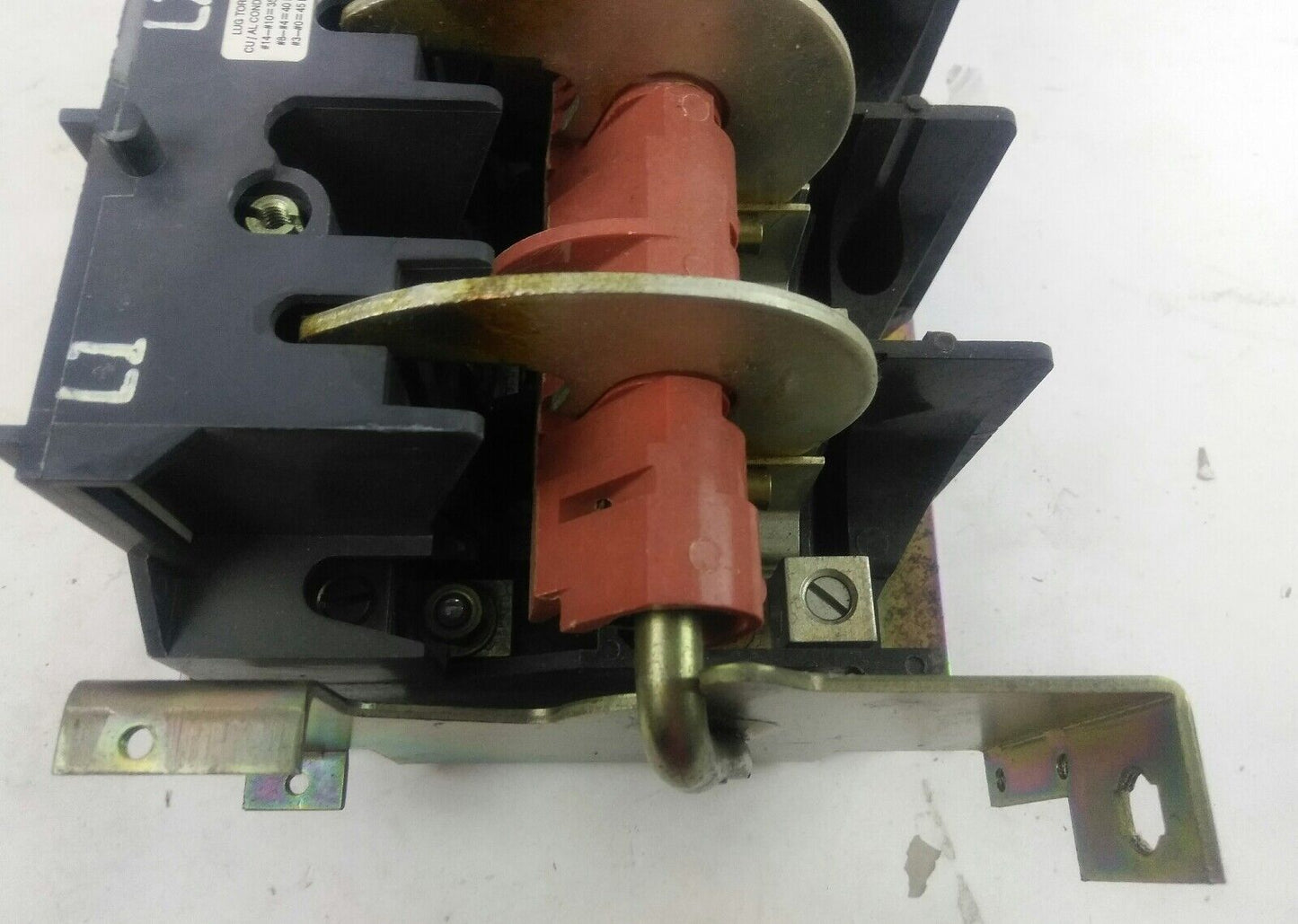 Square D 9422 TE-1 Series A Flange Mounted 100A Disconnect Switch 3P Non Fusible