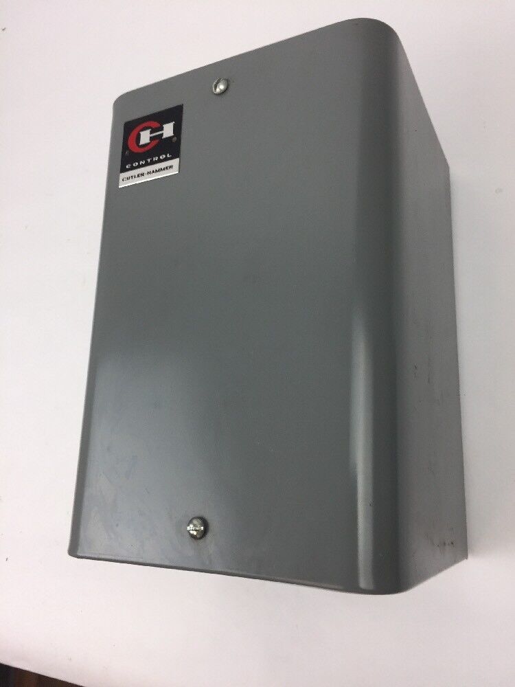 CUTLER HAMMER 10997H53 ENCLOSURE CASE W/LIFT OFF COVER FOR RELAYS TIMERS SWITCH
