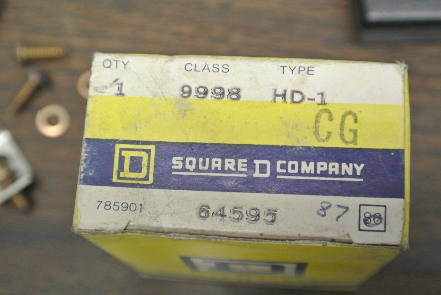 SQUARE D 9998 HD-1 CONTACT KIT / SIZE 1 / NEW SURPLUS