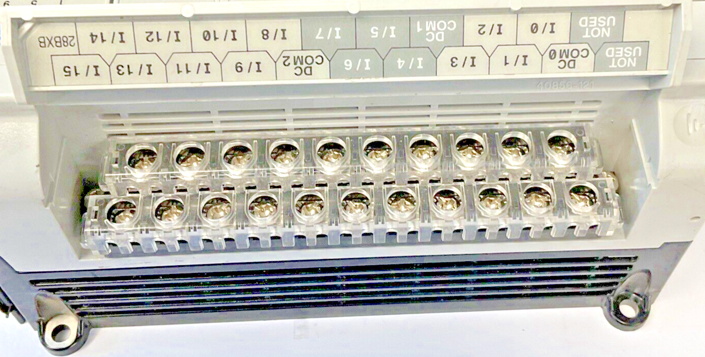 ALLEN BRADLEY 1764-28BXB BASE AND CONTROLLER SER.B REV.A 24VDC MICROLOGIX 1500