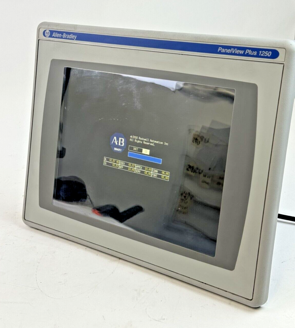 ALLEN-BRADLEY - 2711P-T12C4D8 SER. A - PANELVIEW PLUS 1250 ASSEMBLED TERMINAL