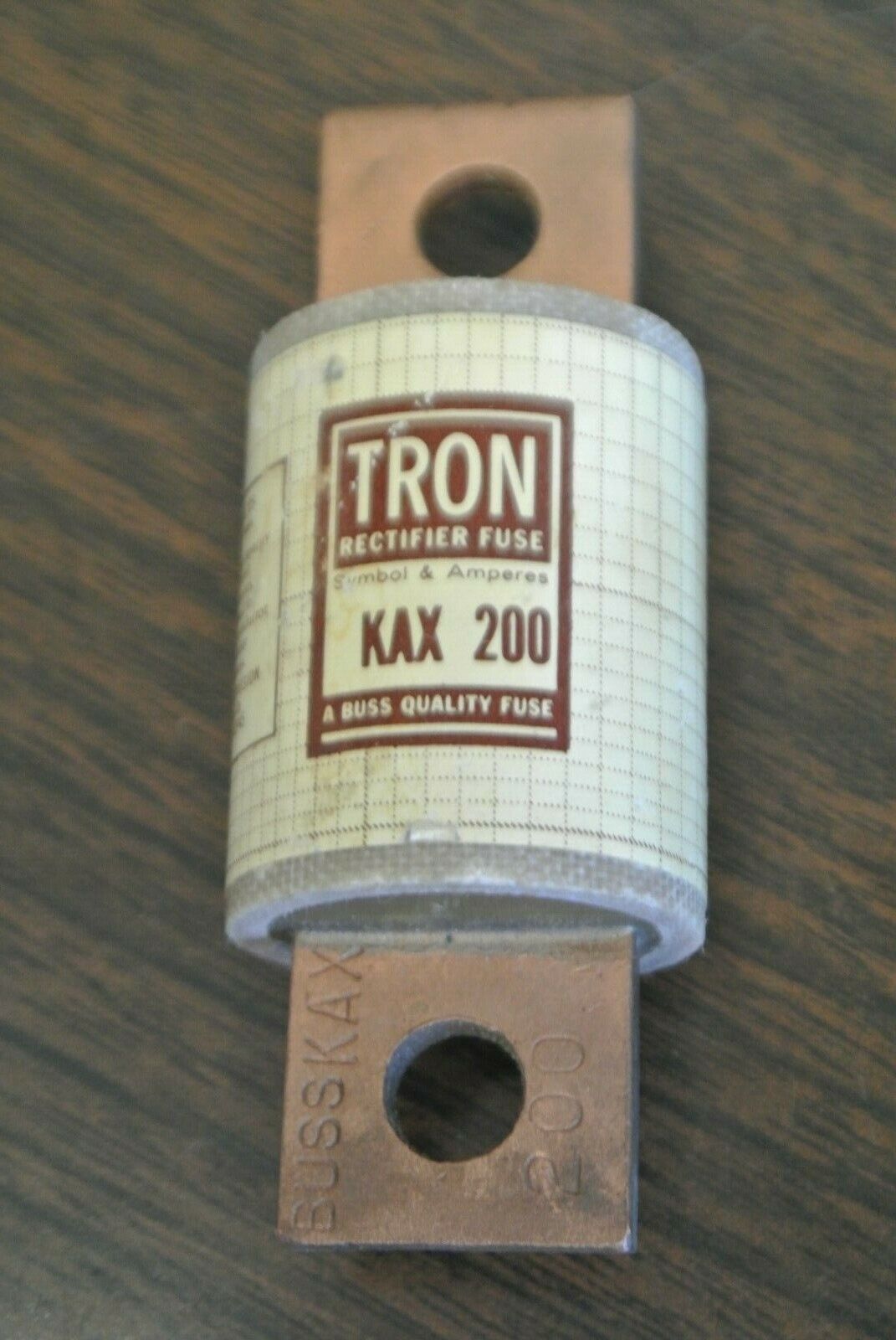 BUSS / BUSSMANN KAX200 RECTIFIER FUSE / 200A / 250V / NEW SURPLUS