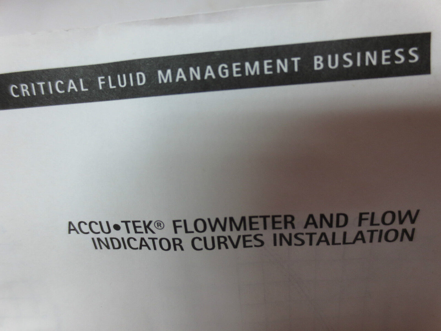 ENTEGRIS ACCU-TEK FI-8F-5000-IP FLOW INDICATOR 5000 1/2 FT - NEW SURPLUS