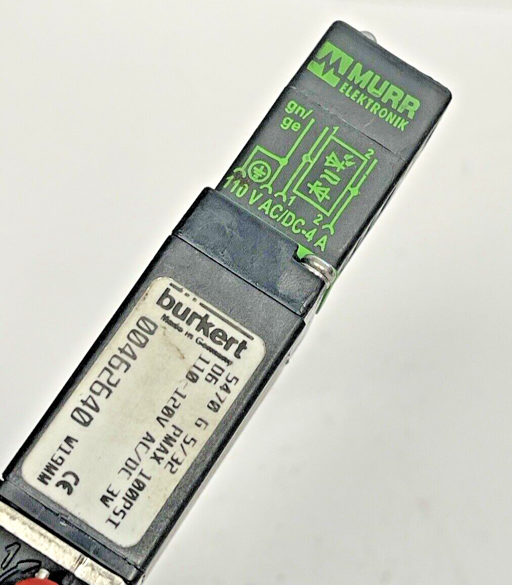 BURKERT - 5470 - SOLENOID VALVE - G 5/32, 06, PMAX 100PSI, 110-120V AC/DC, 3W