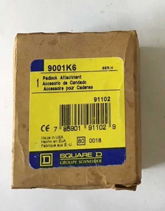SQUARE D 9001K6 PADLOCK ATTACHMENT SER.H