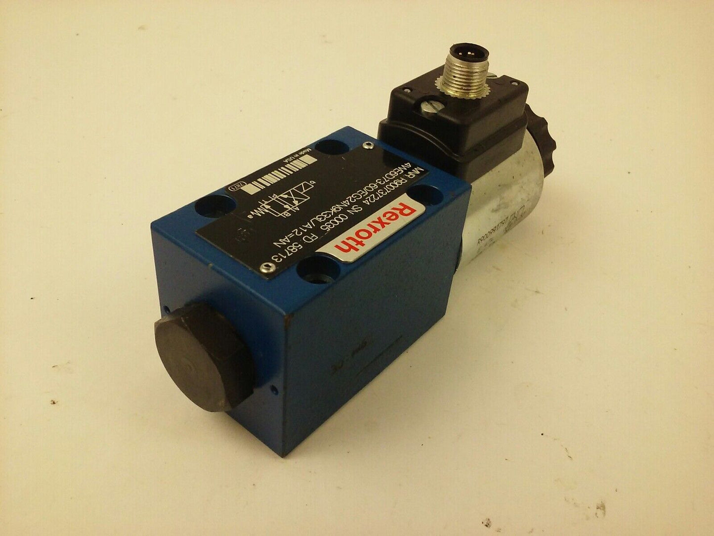 REXROTH, DIRECTIONAL VALVE, 4WE6D73-60/EG24N9K33L/A12=AN, MNR:R900737224, USED