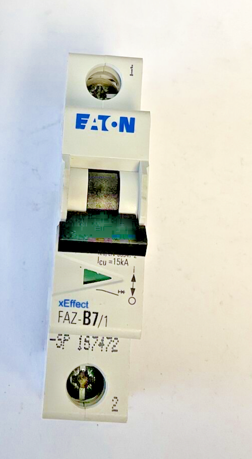 EATON FAZ-B7/1-SP CIRCUIT BREAKER 277V 48VDC CAT.A 1POLE***LOTOF3***