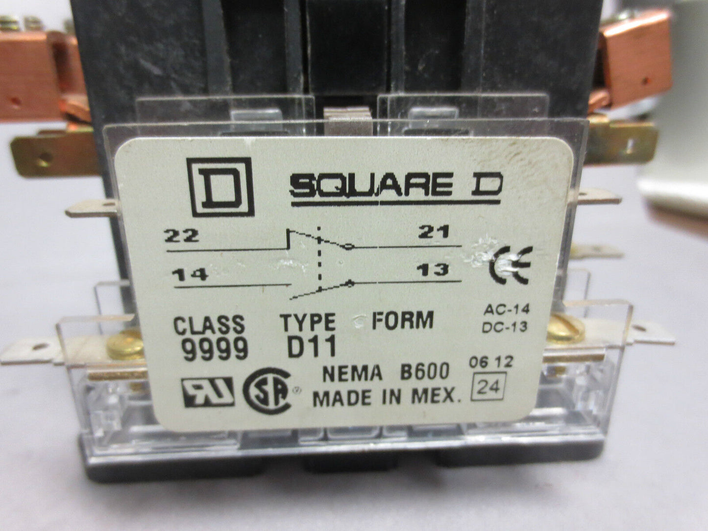SQUARE D 8910 DPA 43 CONTACTOR / CONTROLLER 8910DPA43 Ser. B + 9999 D11