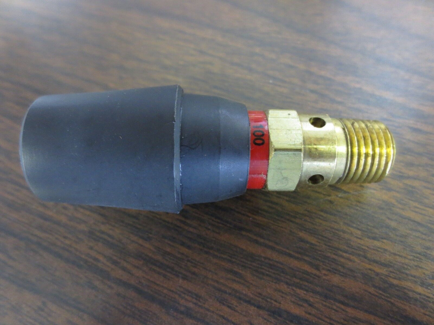 GRAINGER / CONTROL DEVICES 4TK23 BRASS AIR SAFETY VALVE w/ HARD SEAT VALVE - NEW