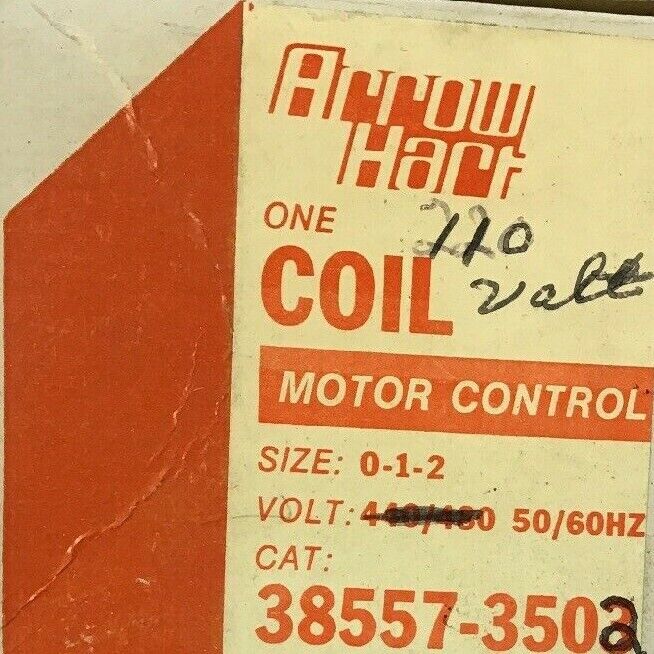 ARROW HART 38557-3502 MOTOR CONTROL 208-220 CY.50-60