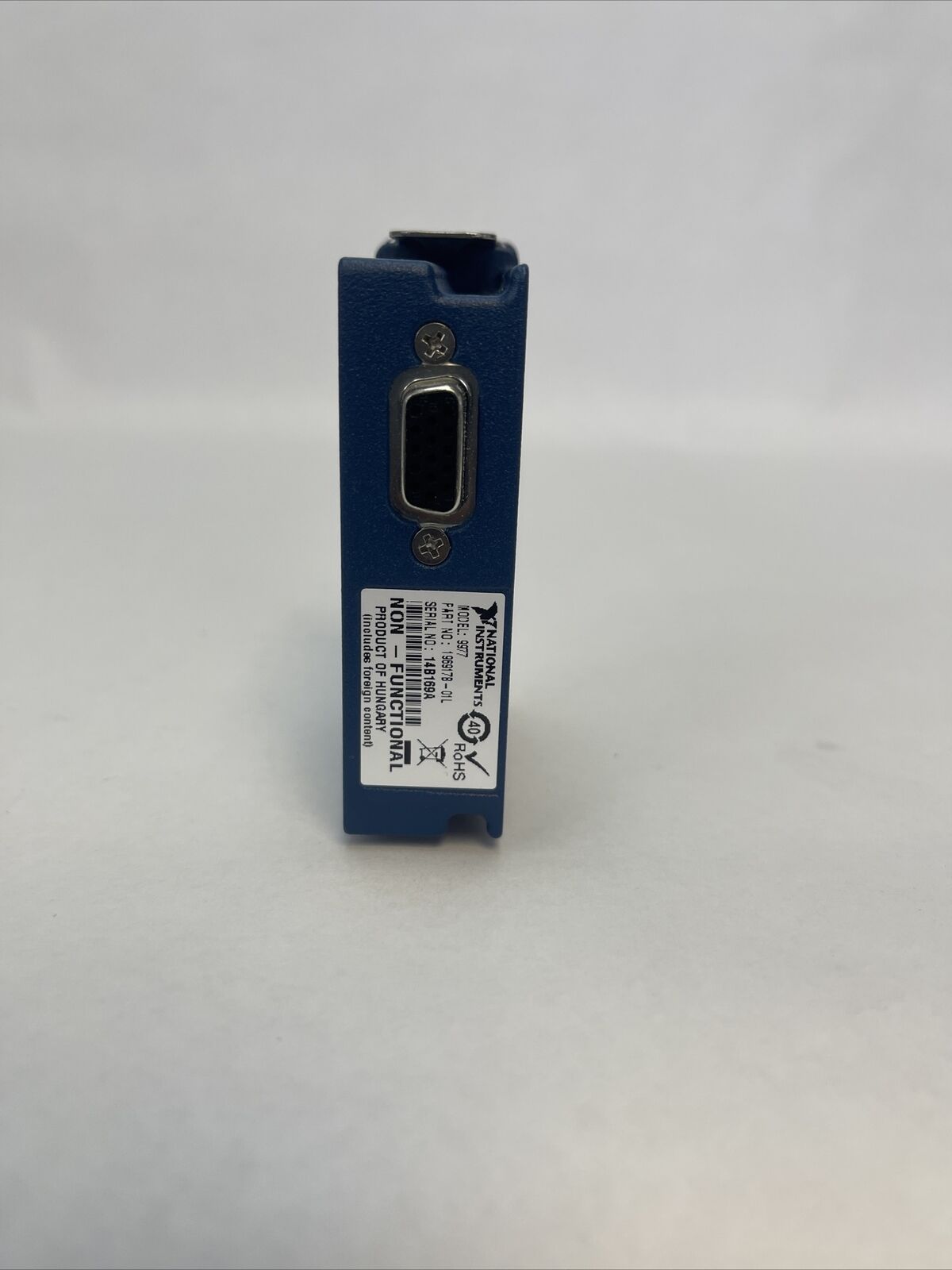 NATIONAL INSTRUMENTS 9977 BLANK FILLER MODULE