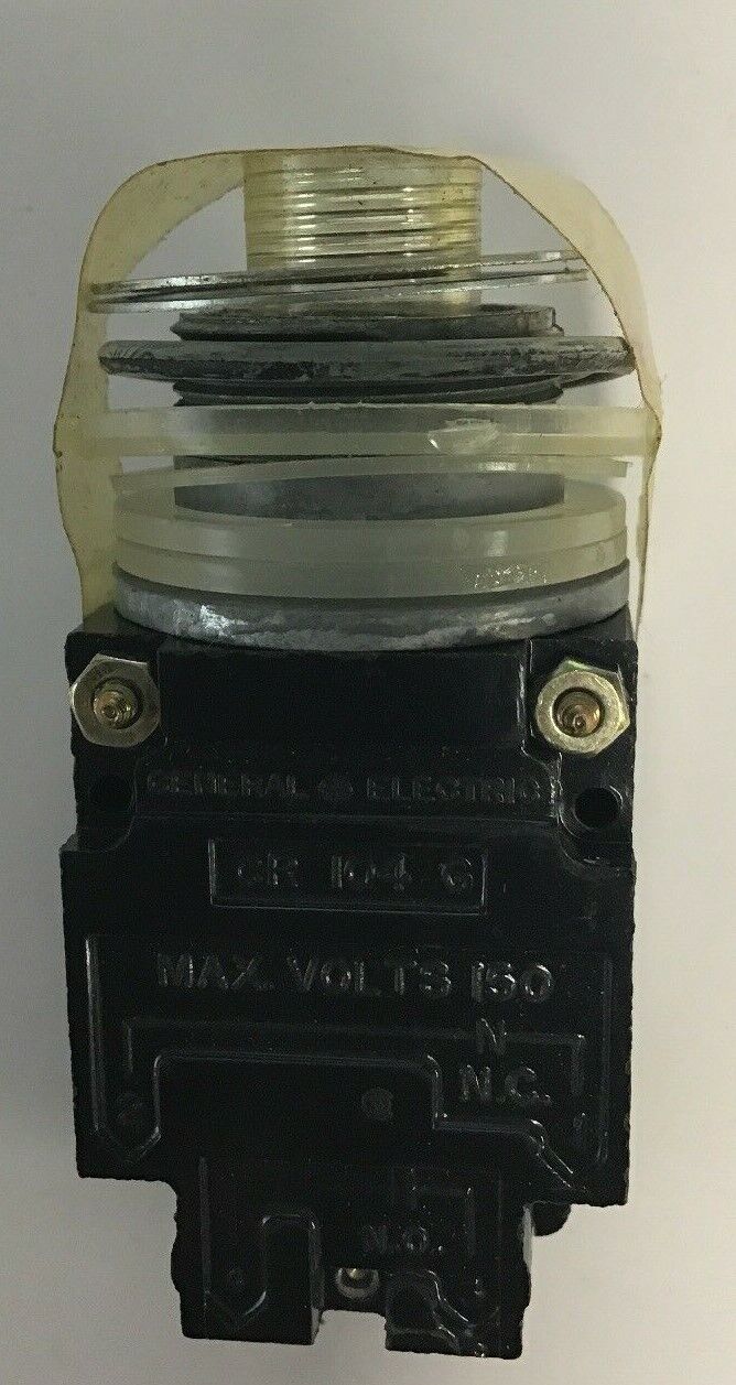 GE CR104A112 MINI OILTIGHT PUSHBUTTON W/O BUTTON