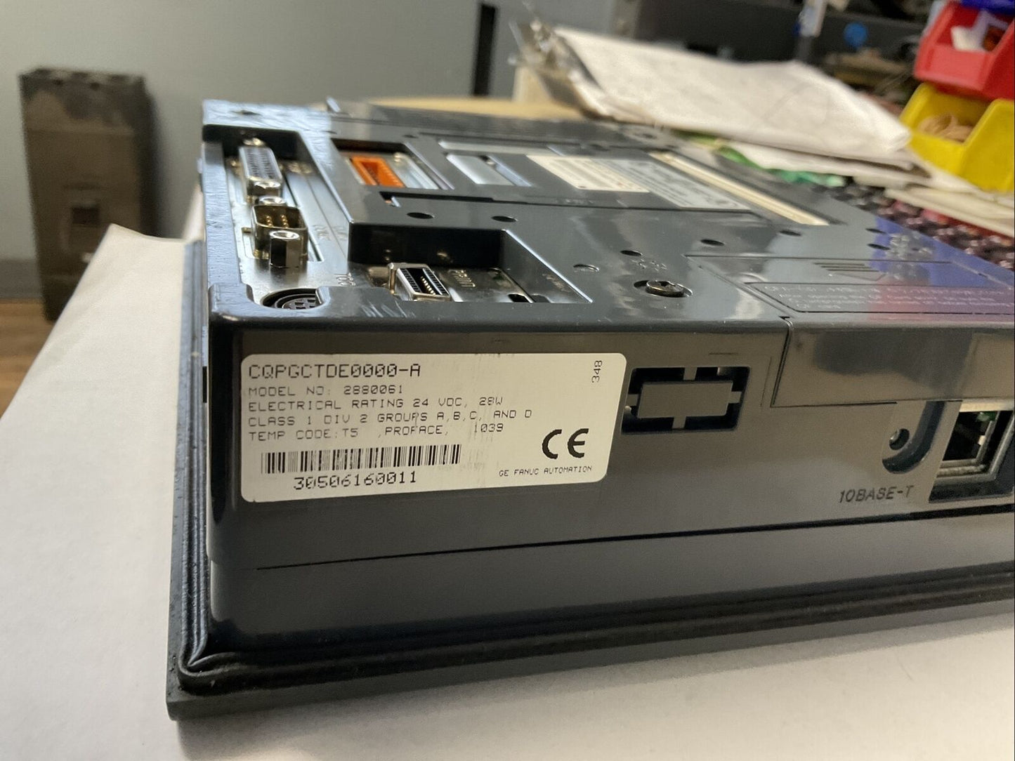 GE FANUC CQPGCTDE0000-A 2880061 24VDC SCREEN