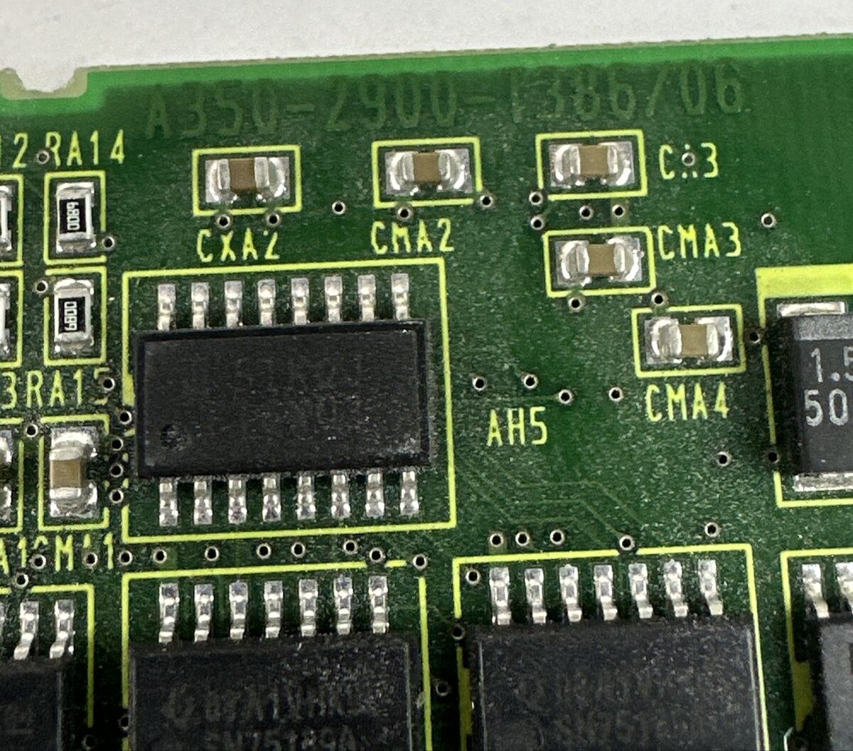 FANUC A20B-2900-0380/07C SERVO INTERFACE MODULE CIRCUIT BOARD A350-2900-T386/06