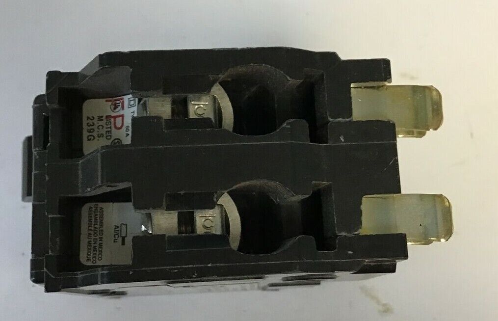 SQUARE D QO200 CIRCUIT BREAKER 60A 240VAC 2POLE