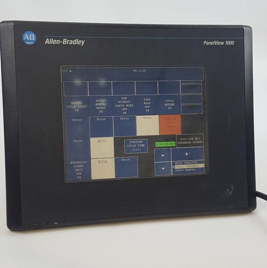 ALLEN BRADLEY PANELVIEW 1000 AB touch screen 2711-T10C20
