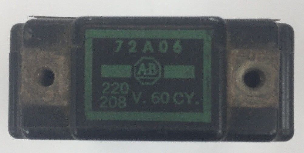 ALLEN BRADLEY 72A06 COIL 220/208V 60CY