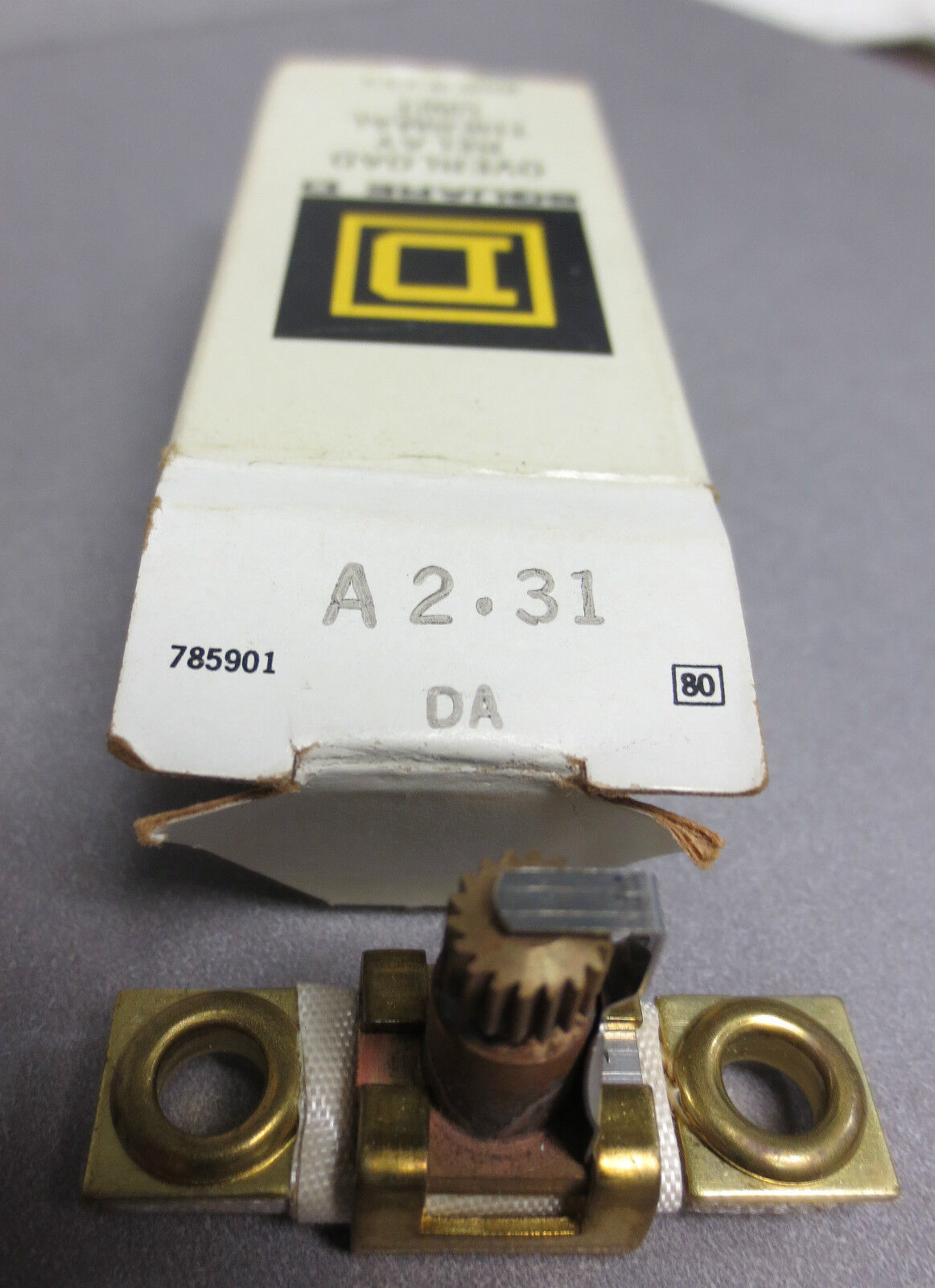 SQUARE D A3.95 - A1.16 - A2.31 OVERLOAD RELAY THERMAL UNITS - LOT of 3