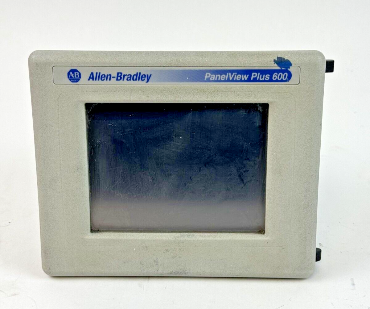 ALLEN-BRADLEY - 2711P-T6C20D SER. B REV. A - PANELVIEW PLUS 600 - 6" TOUCHSCREEN