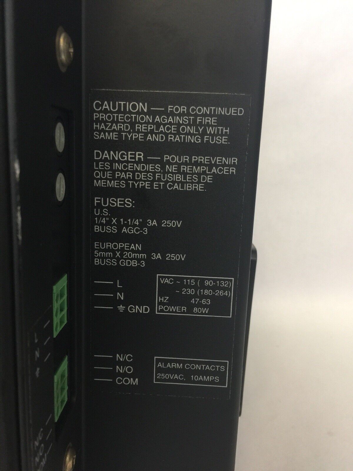 ALLEN BRADLEY 2711-KC1 PANELVIEW SER E REV C FRN 5.01.00 115/230VAC 47-63HZ 80W