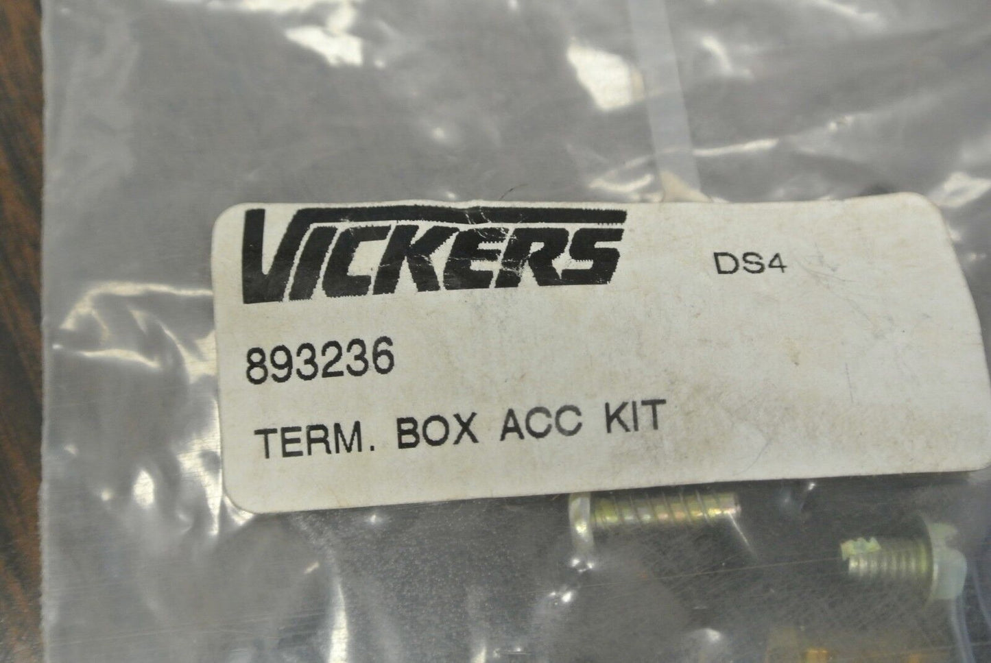 VICKERS 893236 TERMINAL BOX ACCESSORY KIT / NEW SURPLUS