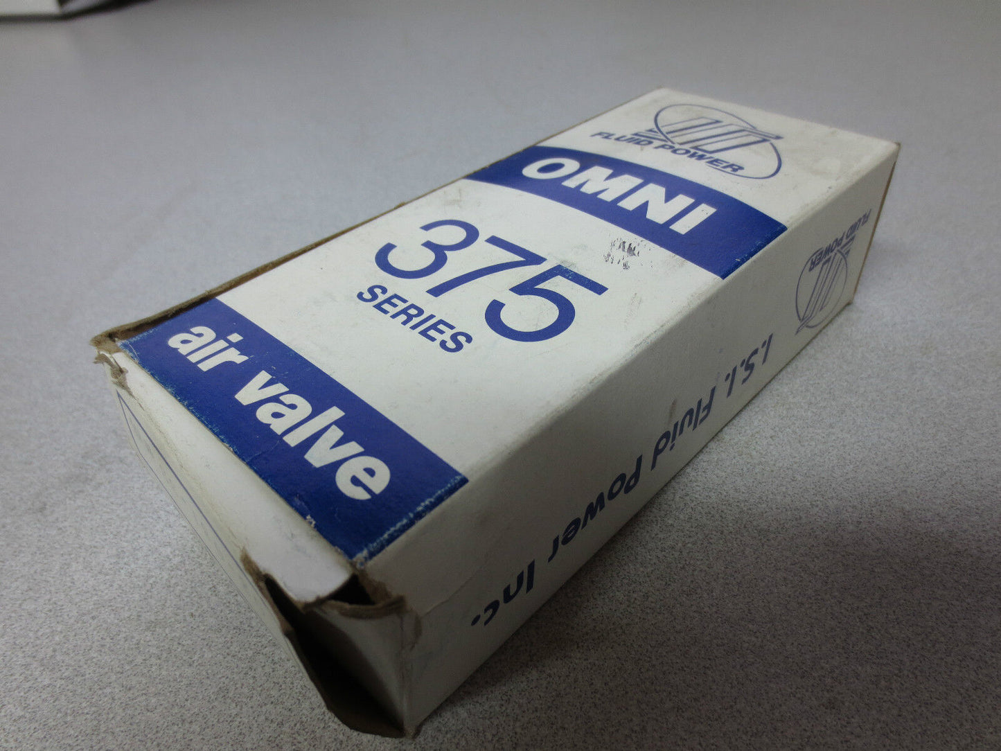ISI FLUID POWER OMNI 375-02-081-33 AIR VALVE 24VDC 7W 30-150psi - I.S.I. SURPLUS