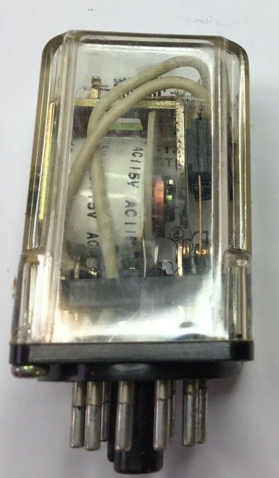 MASTER ELECTRONIC CONTROLS GV-115VAC 3PDT RELAY