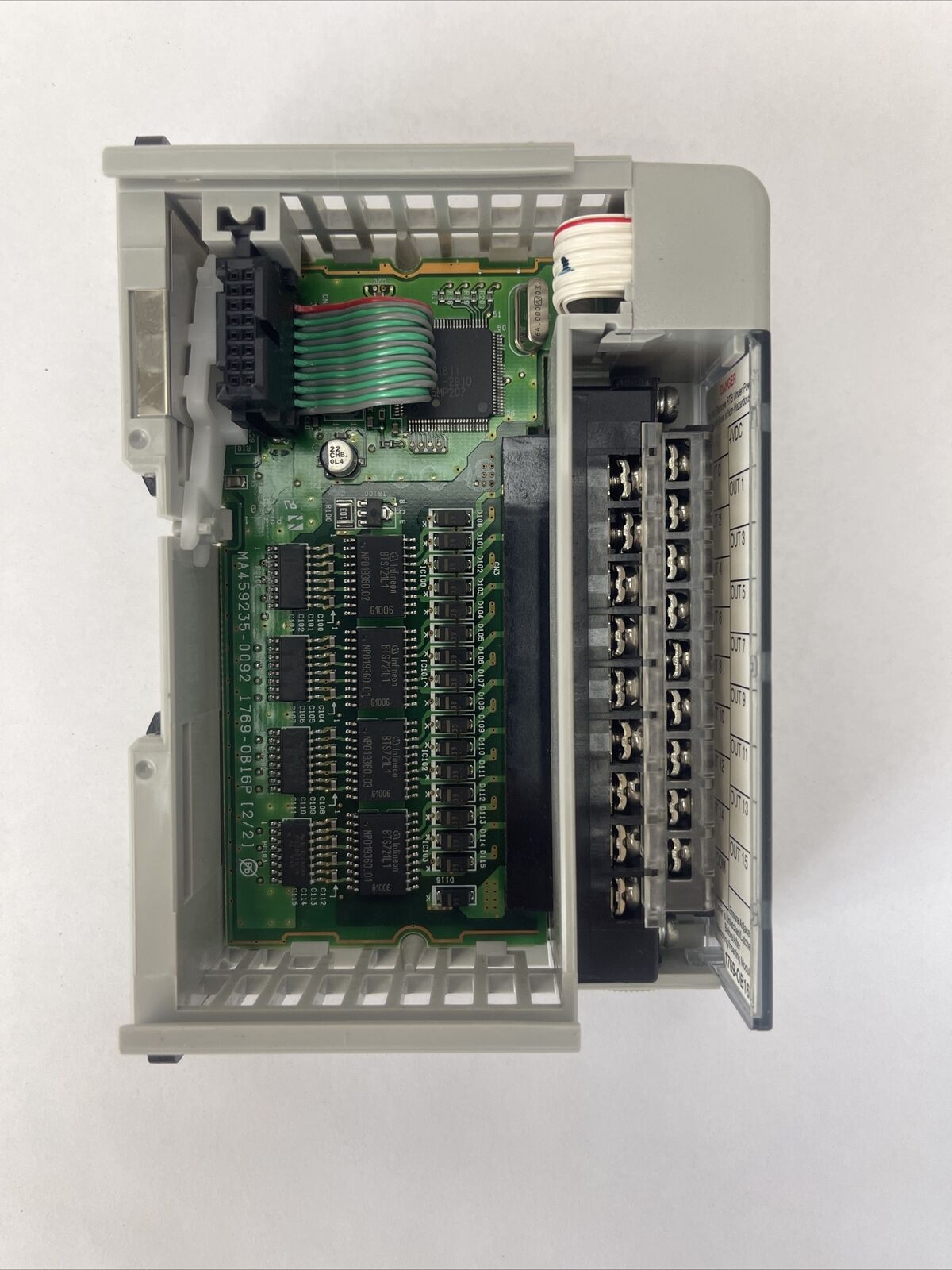 ALLEN BRADLEY 1769-OB16P SER B REV 2 F/W REV 3.1 COMPACT I/O 16PT 20.4-26.4VDC