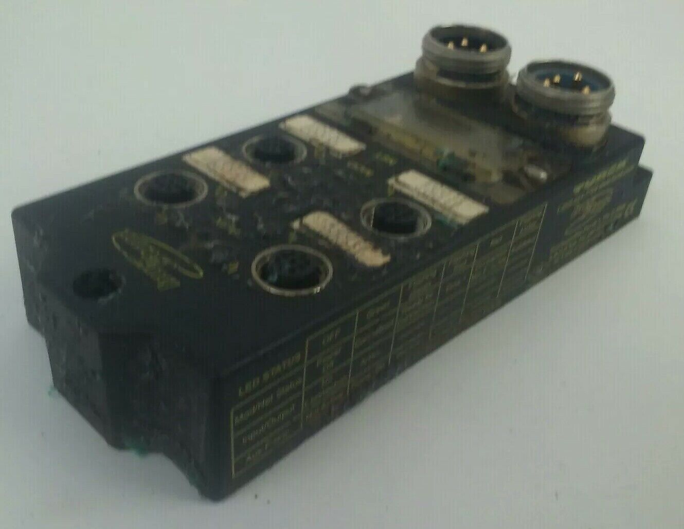 TURCK FDNQ-S0404G-MM BUS STOP DEVICENET 4 IN/OU STATION FIRMWARE 4.002 11-26VDC