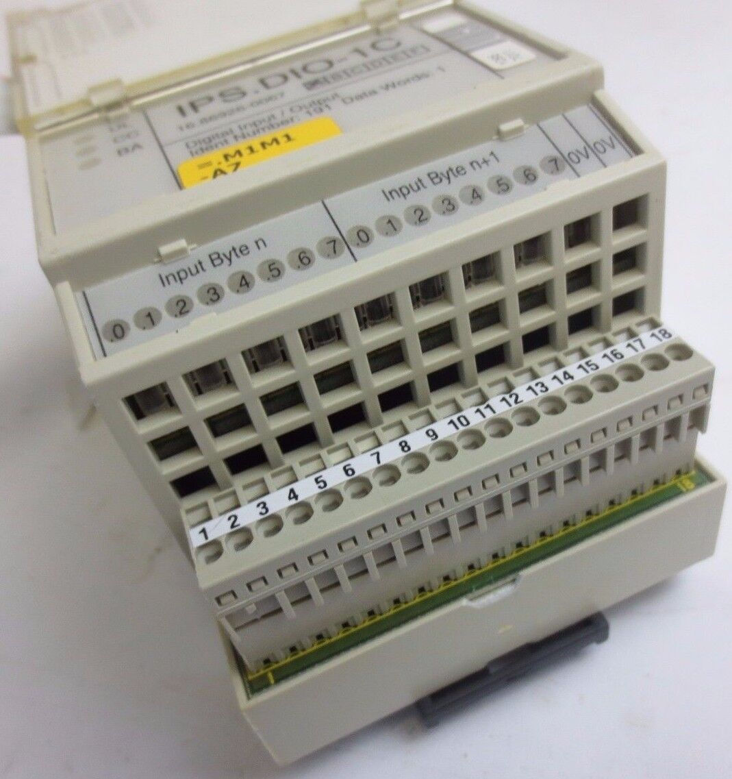 MAN ROLAND IPS.DIO-1C - Rev. A - DIGITAL INPUT/OUTPUT MODULE - 16.86926-0067