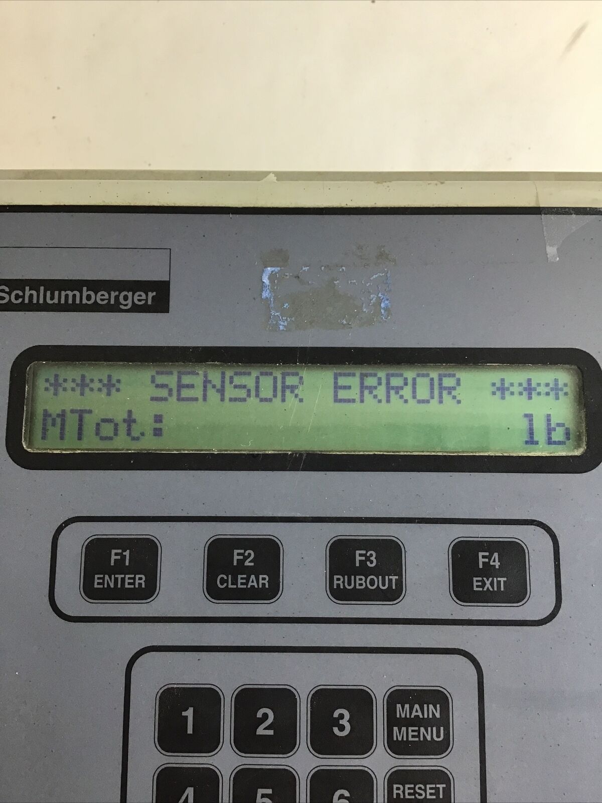SCHLUMBERGER DM2100-80002 MASS FLOW REMOTE UNIT -