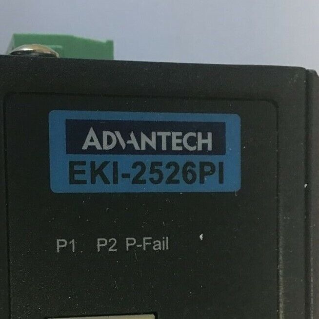 ADVANTECH EKI-2526PI INDUSTRIAL EHTERNET SWITCH 6PORT 48VDC 3A