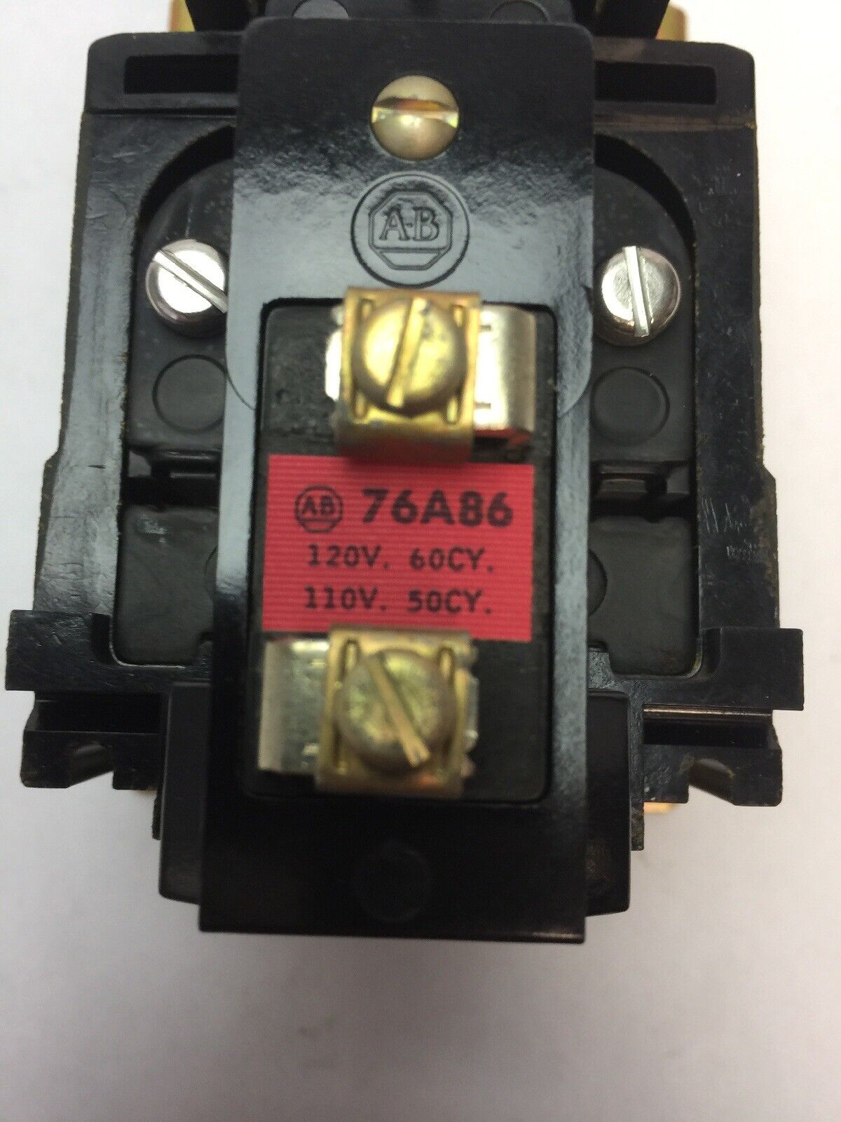 ALLEN BRADLEY 700-BR200A1 AC RELAY 600VAC 10AMP 2POLE 2NO 76A86 COIL 120V 60CY