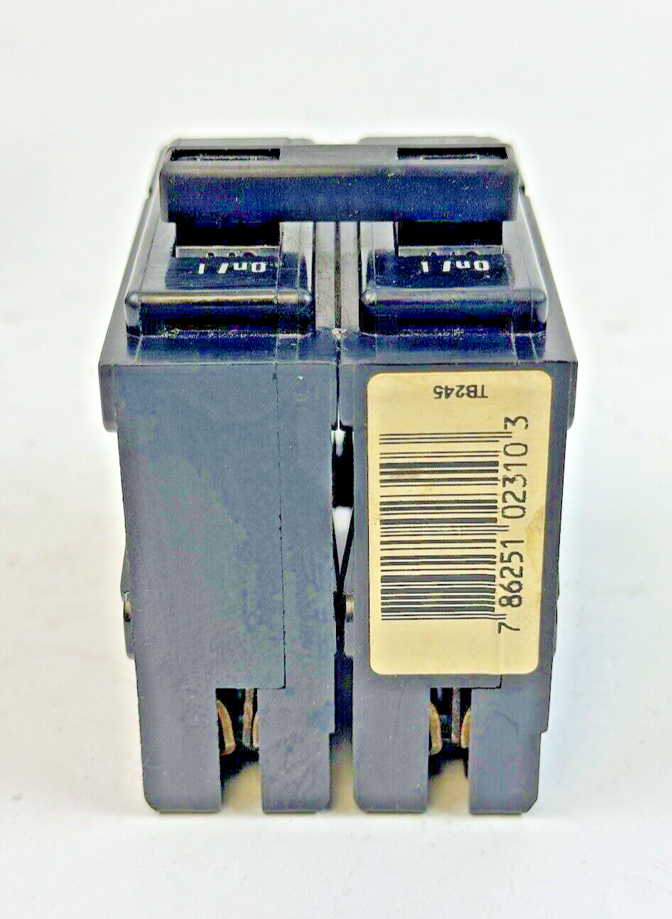 THOMAS & BETTS *LOT OF 5* TB245 - COM TRIP CIRCUIT BREAKERS -2 POLE/20 A/240 VAC