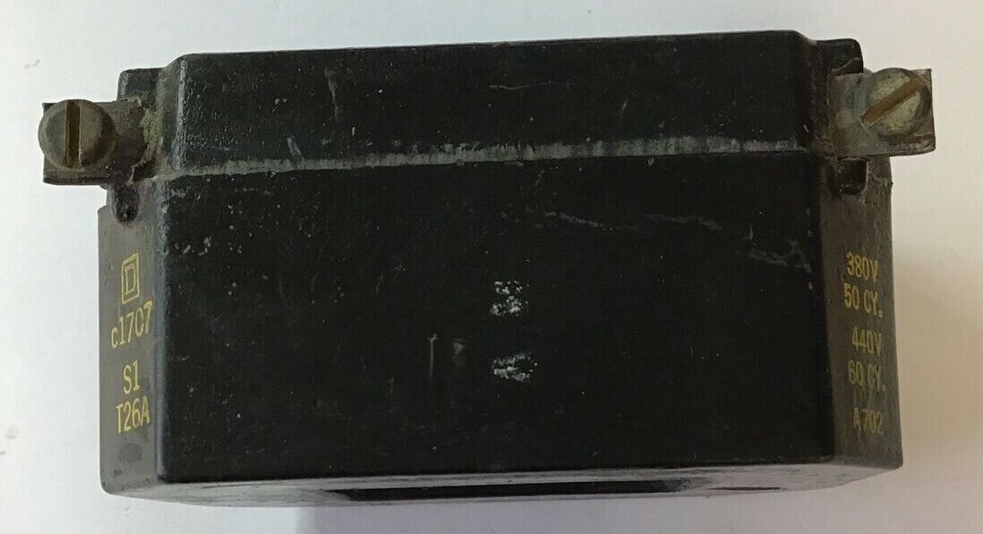 SQUARE D C1707-S1-T26A COIL 380V 50CY/ 440V 60CY