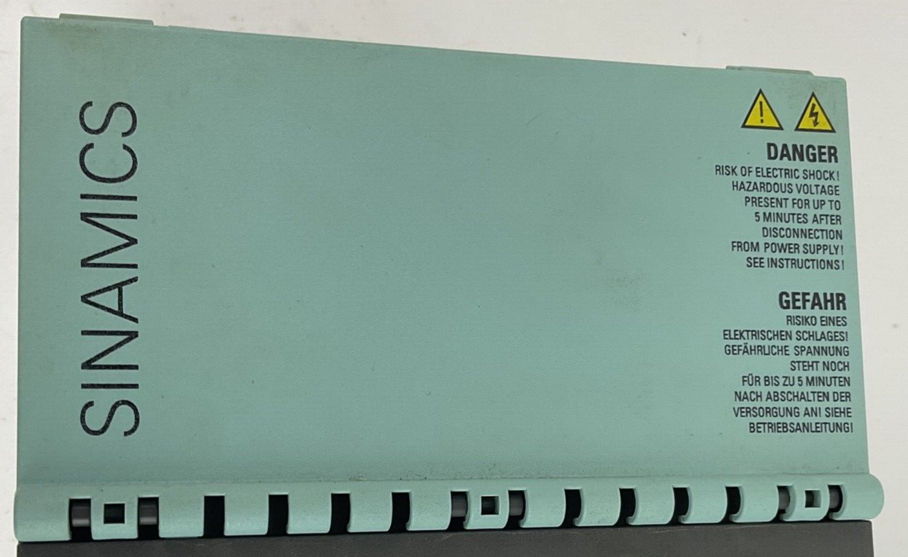 SIEMENS 6SL3120-1TE13-0AA3 SINGLE MOTOR MODULE 600VDC 60A VER.C