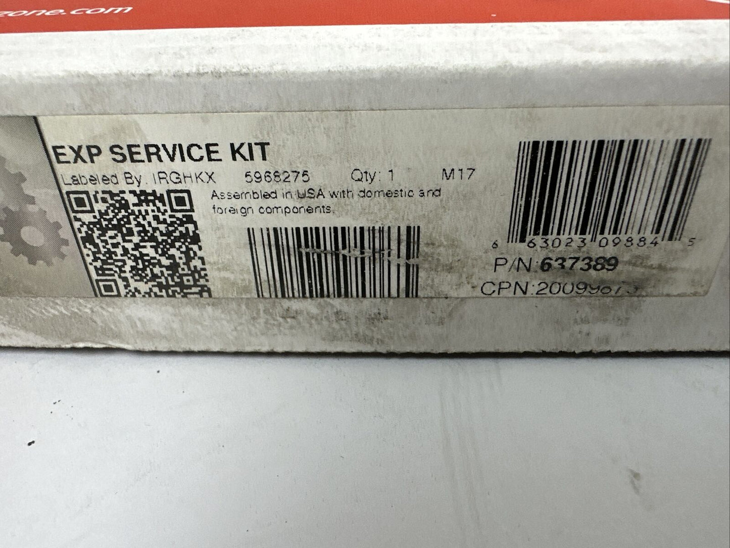 INGERSOLL RAND ARO 637389 EXP SERVICE KIT