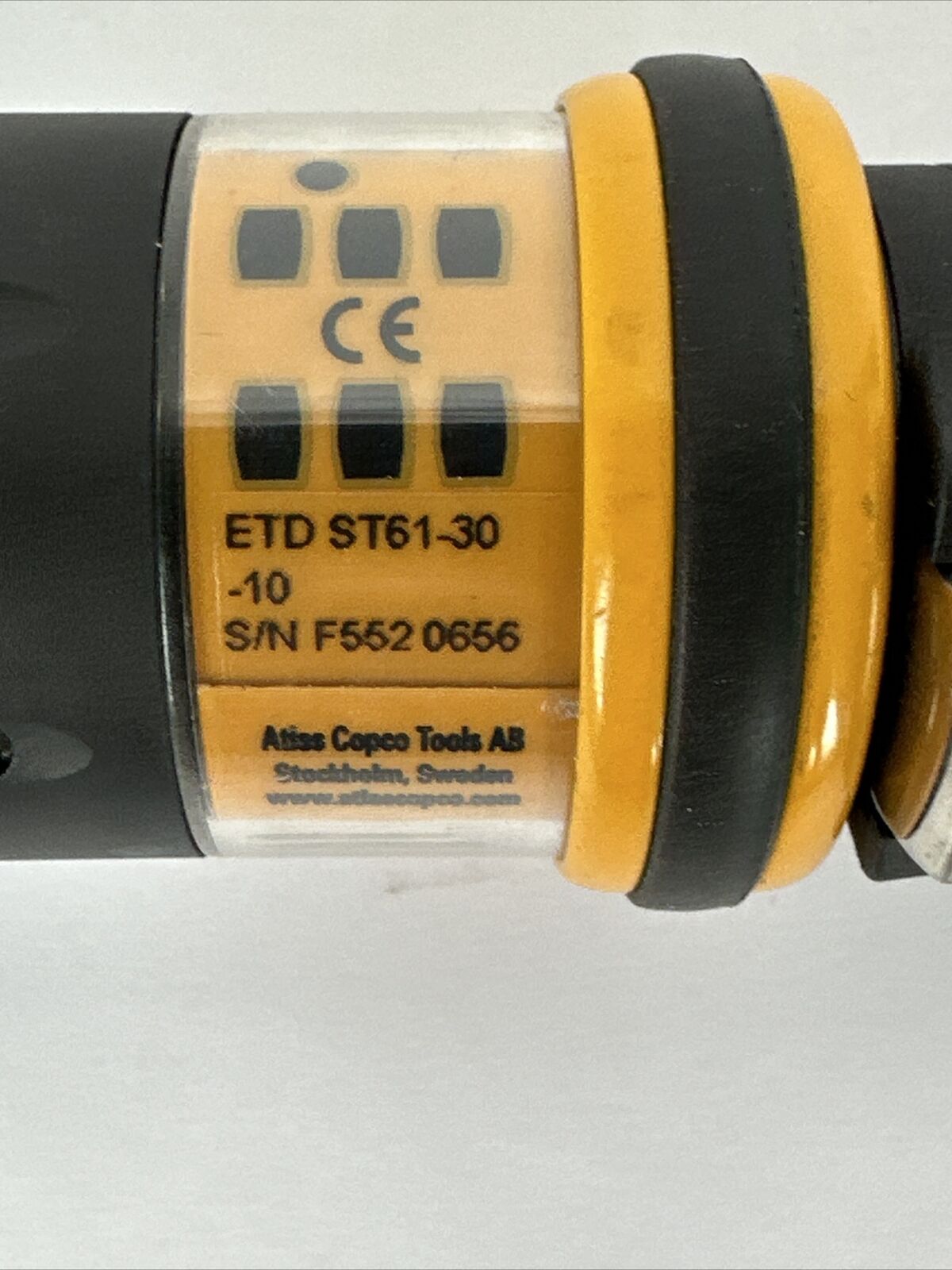 ATLAS COPCO ETD ST61-30-10 NUTRUNNER LEBBERING 80331108 0.6860IN