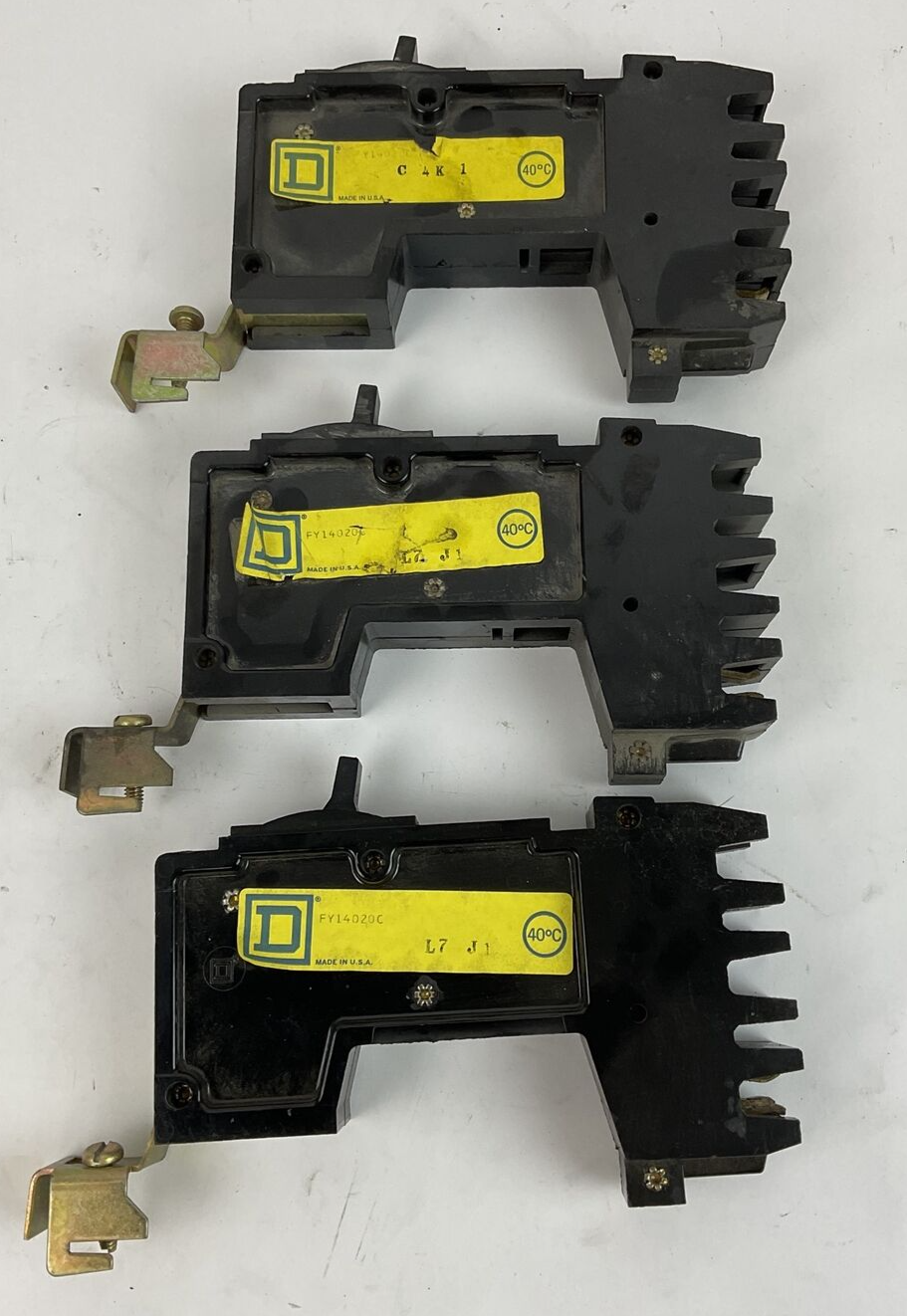 SQUARE D FY14020C CIRCUIT BREAKER 20A 277VAC 1-POLE ***LOTOF3***