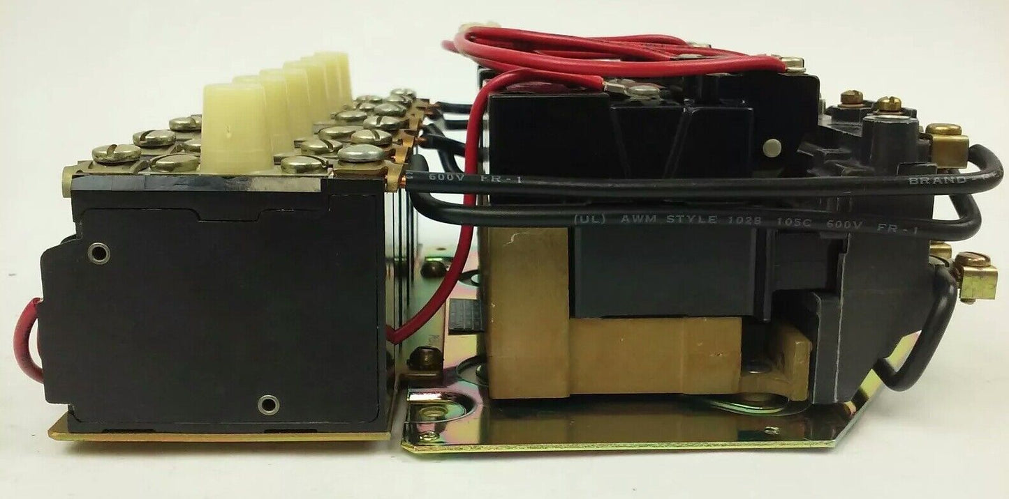 ALLEN BRADLEY 715X-AOD3000 SER. L, TWO SPEED STARTER,SIZE 0,3PH, 575V, 120V COIL