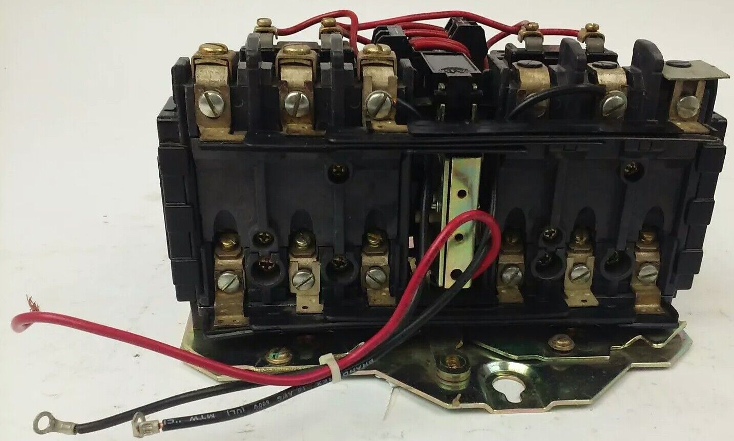 ALLEN BRADLEY 509-AOD-23, SER. C,STARTER,SIZE 0,600V, CONTACTS PERFECT CONDITION