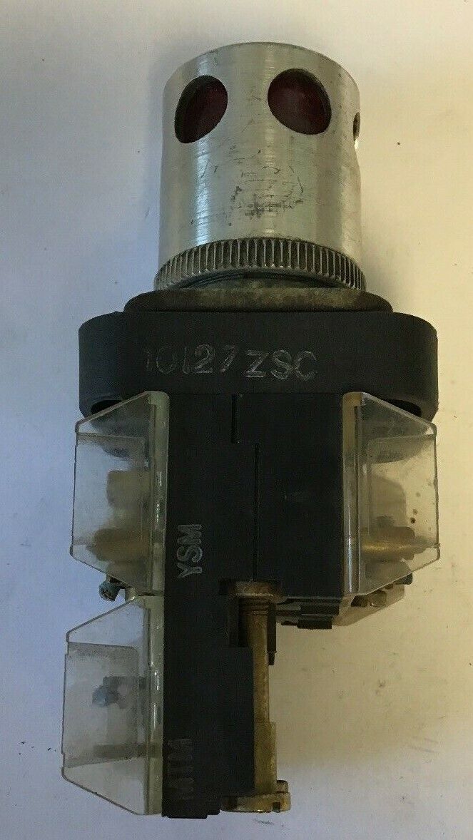 ALLEN BRADLEY 800T-QB24 SER T 24VAC/VDC PUSH BUTTON RED