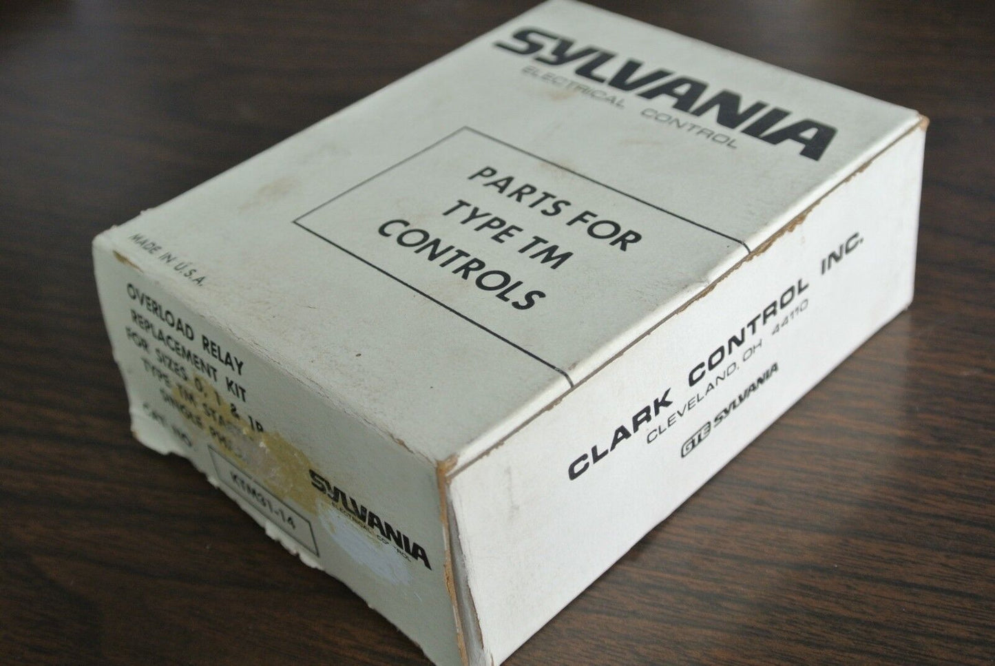 SYLVANIA KTM31-14 OVERLOAD RELAY REPLACEMENT KIT SIZES 0, 1 & 1P - NEW SURPLUS
