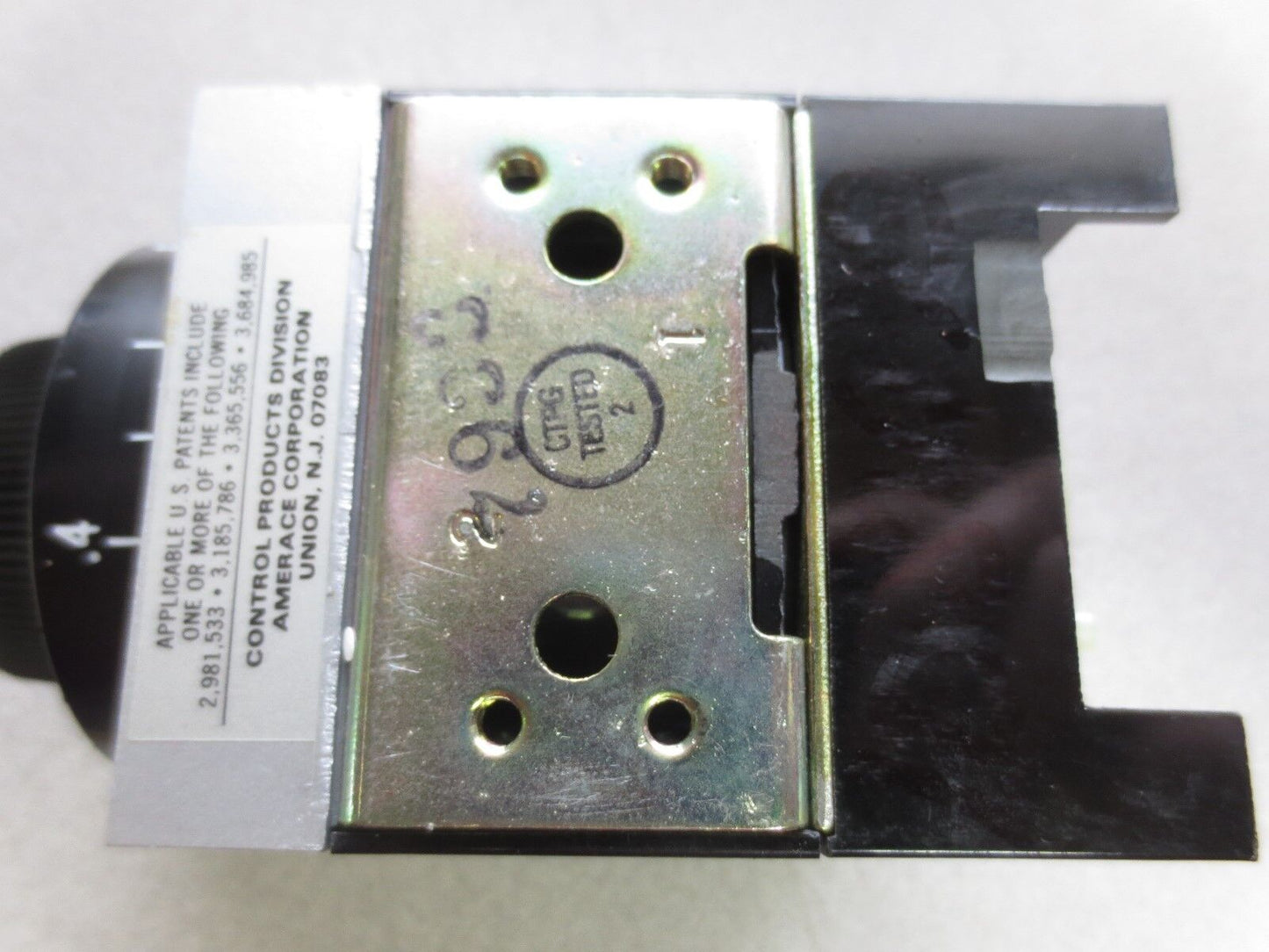 AGASTAT / TE CONNECTIVITY 7022SA ELECTROPNEUMATIC TIMING RELAY .1 to 1 SECOND