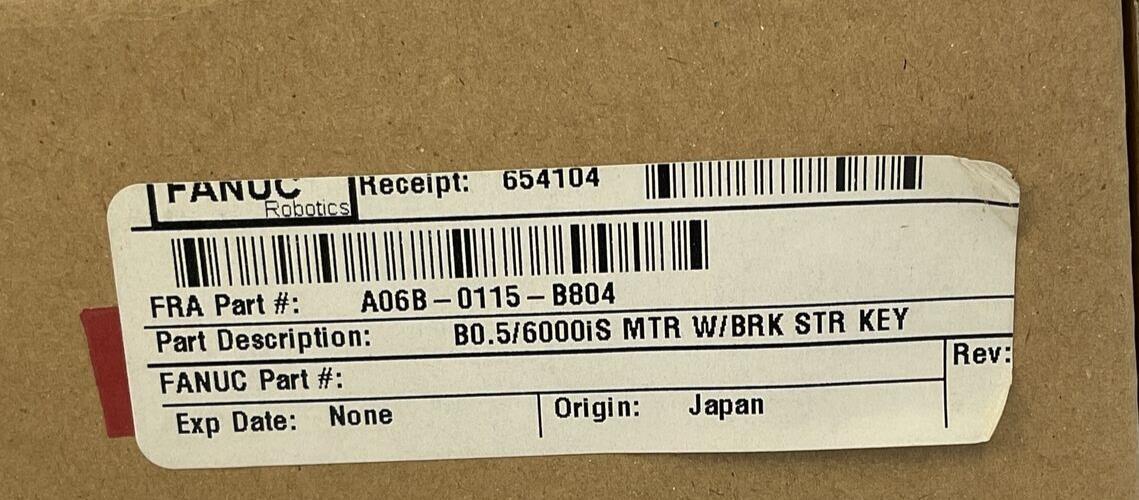 FANUC A06B-0115-B804 AC SERVO MOTOR