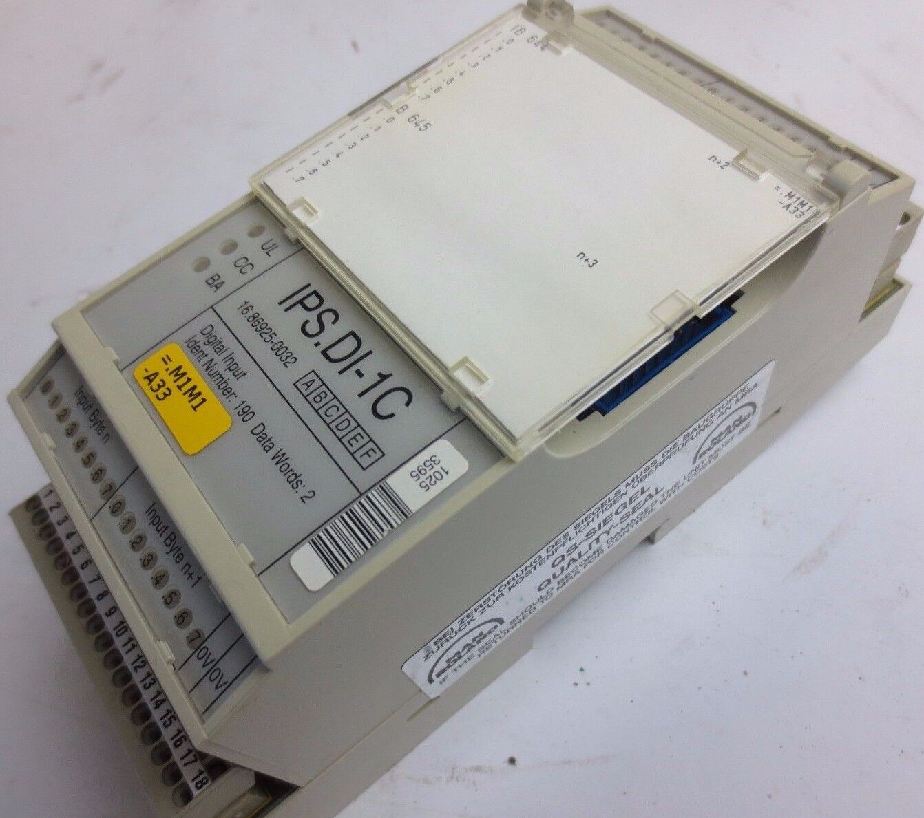 MAN ROLAND IPS.DI-1C - DIGITAL INPUT MODULE - 16.86925-0032
