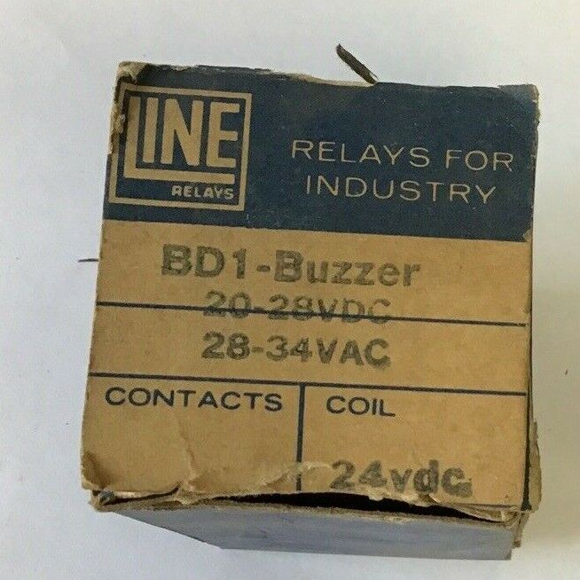 LINE ELECTRIC BD1-BUZZER 20-24VDC 28-34-VAC